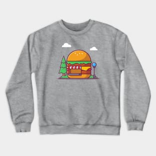 Burger Shop Crewneck Sweatshirt